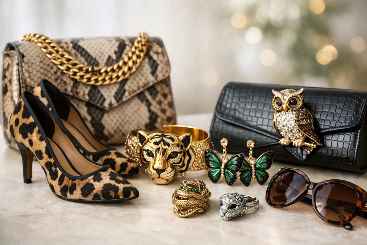 Accessori moda ispirati agli animali: stile vero